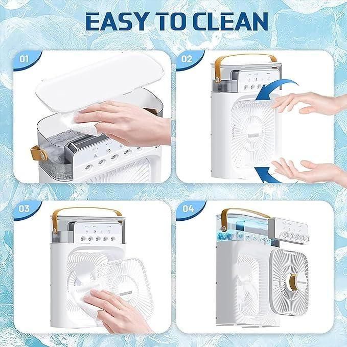Mini AC cooler for Room Cooling | Portable Fan | USB Electric Fan