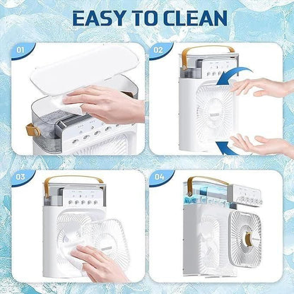 Mini AC cooler for Room Cooling | Portable Fan | USB Electric Fan