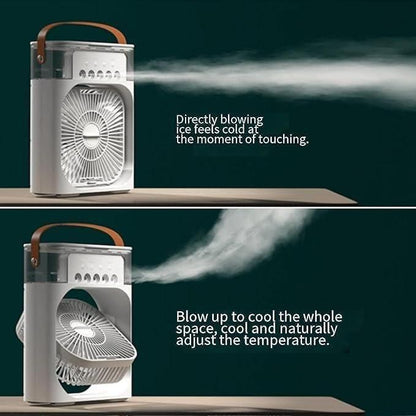 Mini AC cooler for Room Cooling | Portable Fan | USB Electric Fan