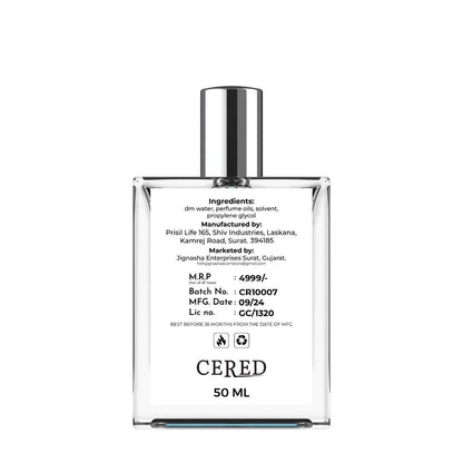 CERED Aventus Perfume – A Bold, Luxurious Scent for Modern Sophistication (50ml)