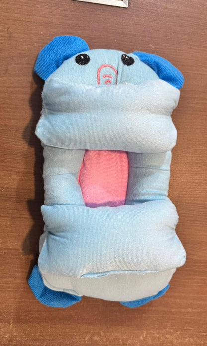 Baby Shaping Head Support Pillow – Soft Fabric Cushion for Newborns & Infants | Ergonomic Design for Flat Head Prevention (Multicolor)