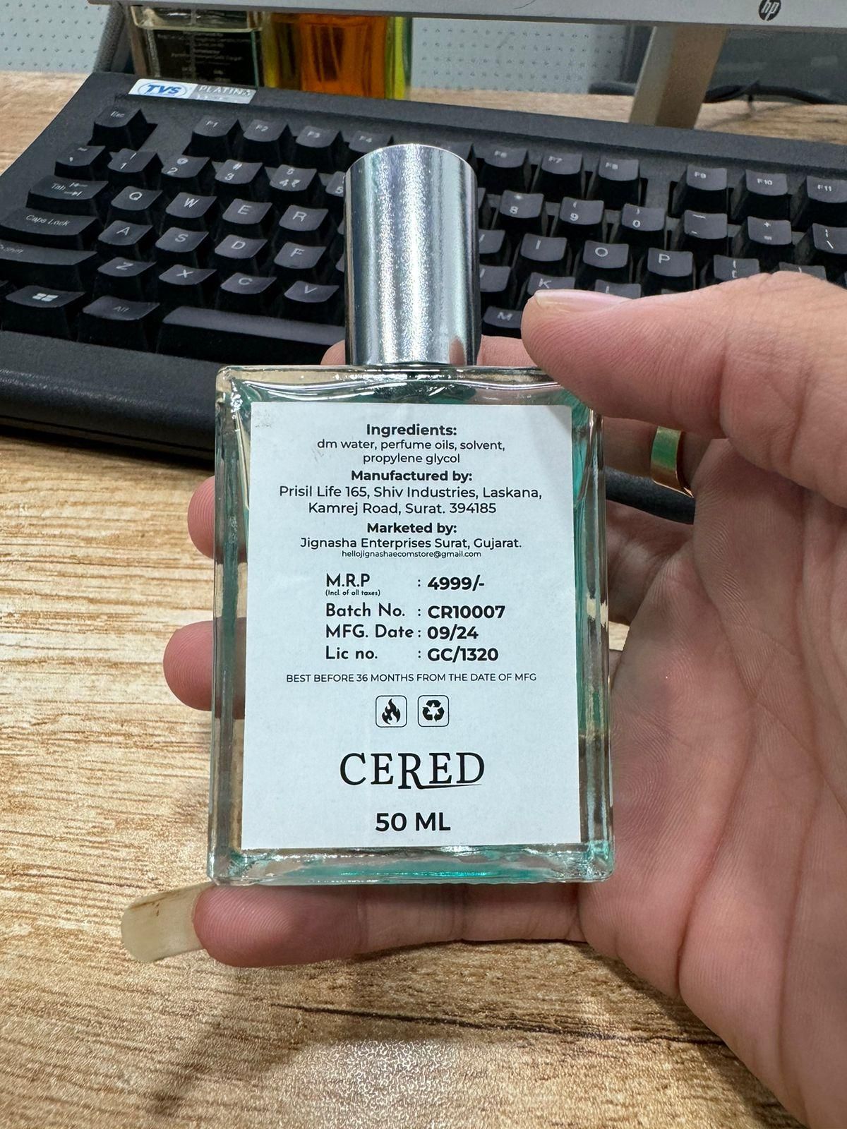 CERED Aventus Perfume – A Bold, Luxurious Scent for Modern Sophistication (50ml)